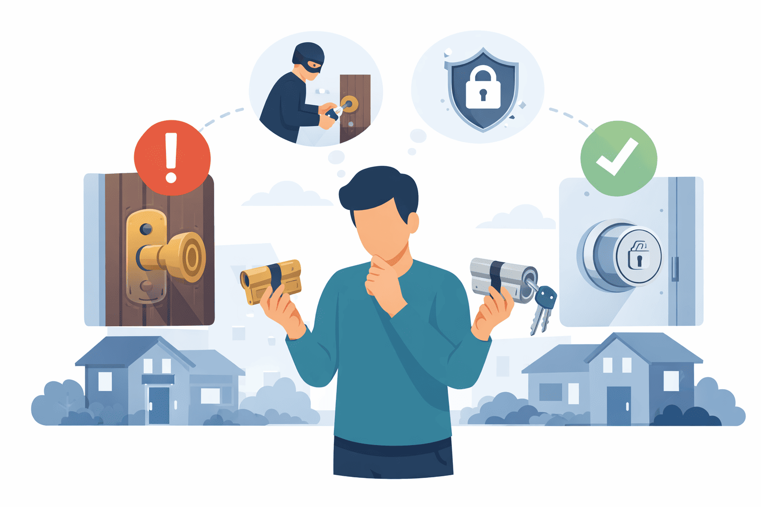 How to Know When It’s Time to Rekey or Replace Your Locks